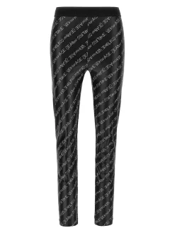 Leggings di stampa del logo
