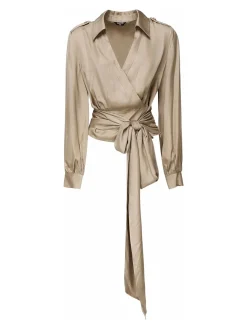 Linda Wrap Blouse