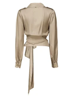 Linda Wrap Blouse