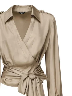 Linda Wrap Blouse