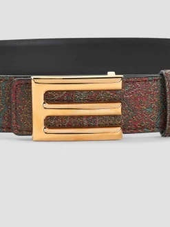 Logo Buckle Belt
