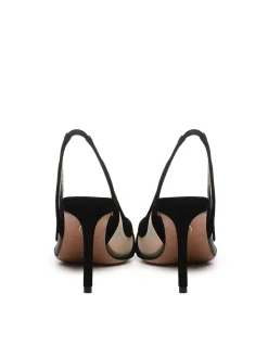 Lune Suede Slingbacks