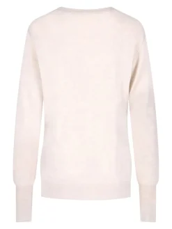 Maglia In Lana Vergine Seta E Cashmere