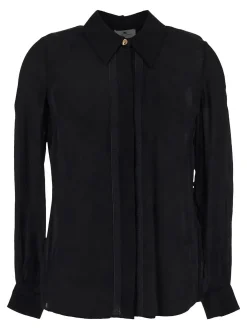 Maglietta Elisabetta Franchi Black Crepe
