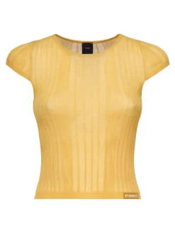 Maglione a coste di tambra