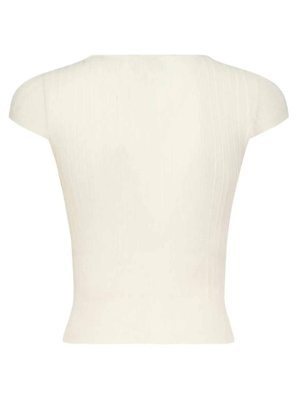 Maglione a coste di tambra