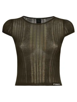 Maglione a coste di tambra