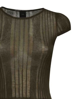 Maglione a coste di tambra