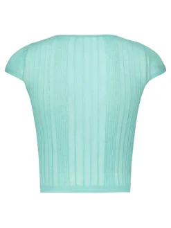 Maglione a coste di tambra