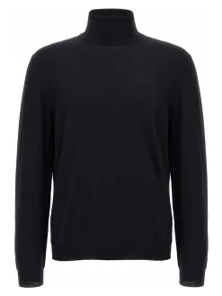 Maglione a dolcevita di lana