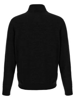 Maglione a mezza zip