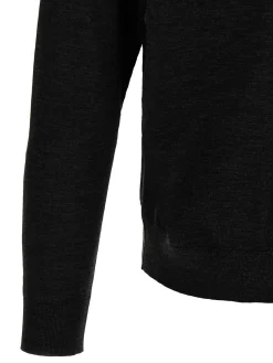 Maglione a mezza zip