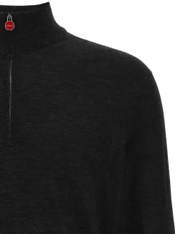 Maglione a mezza zip