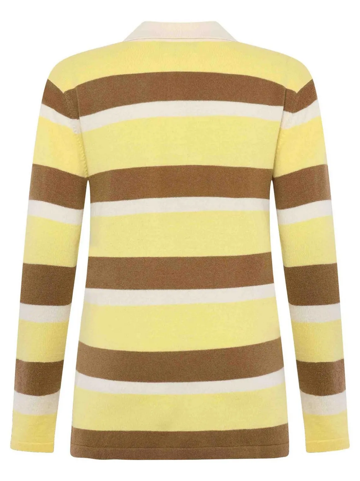 Maglione a strisce polo