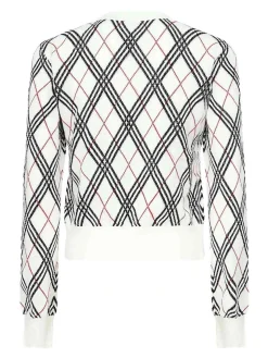Maglione a terra argyle