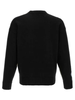 Maglione bicolore