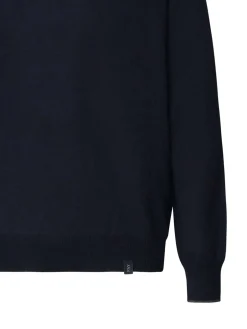 Maglione con patch di profilo sui gomiti