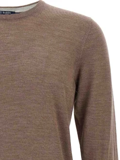 Maglione con scollo da equipaggio