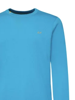 Maglione di cotone con logo