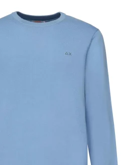 Maglione di cotone con logo