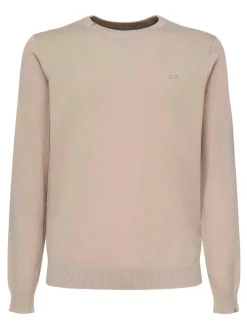 Maglione di cotone con logo