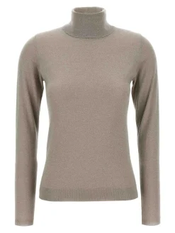 Maglione di dolcevita scintillante