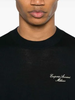 Maglione di miscela di lana