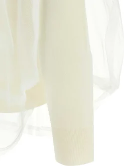 Maglione di tulle