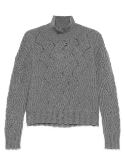 Maglione grigio cashmere
