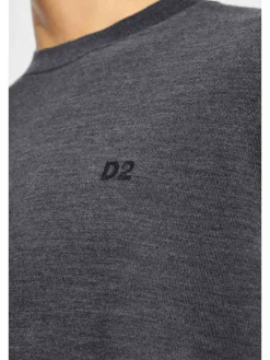 Maglione grigio di lana vergine