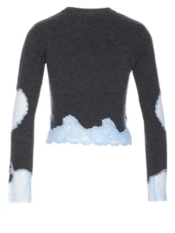 Maglione in pizzo
