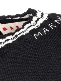 Maglione nero da roundneck