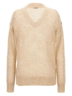 Maglione netto abbagliante rustico