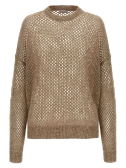 Maglione netto abbagliante rustico
