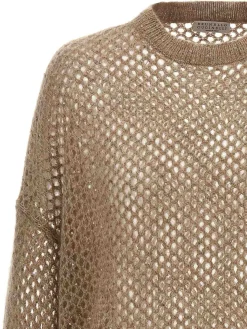 Maglione netto abbagliante rustico