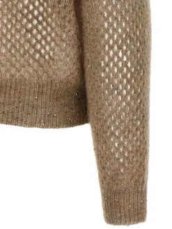 Maglione netto abbagliante rustico