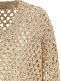 Maglione netto abbagliante rustico
