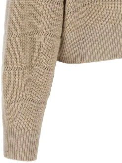 Maglione netto abbagliante rustico