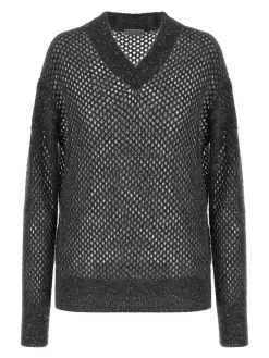 Maglione netto abbagliante rustico