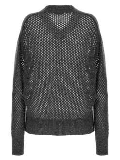 Maglione netto abbagliante rustico