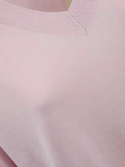 Maglione rania in seta e filato di cotone