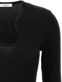 Maglione scollo a forma di scollo
