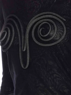 Maniche lunghe 3d a spirale