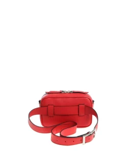 Marsupio in pelle rossa