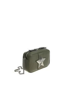 Marsupio in pelle verde
