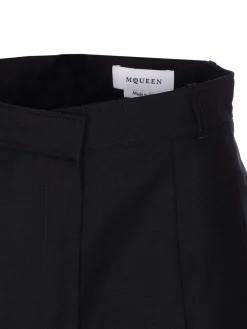 McQueen Black Shorts