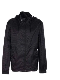 McQueen Black Skull Stampa giacca