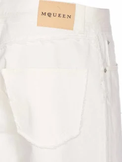 McQueen White Jeans