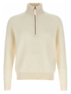 Mezzo maglione zip
