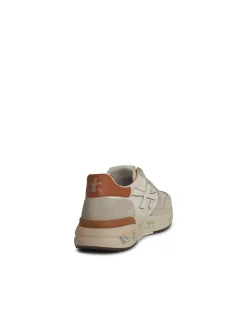 Mick White Suede Blend Sneaker